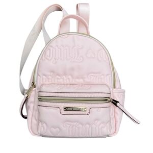 JUICY COUTURE Best Seller light Pink Backpack NWT